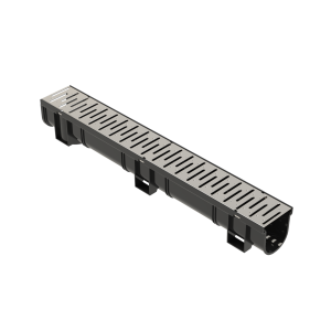 EasyDRAIN 100  Channel 1m and Style Coated Steel