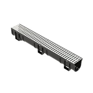 EasyDRAIN Premium 100 Channel 1m and SS316 Grate