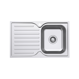 Classic Square 780 Single Bowl and Drainer