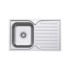 Classic Square 780 Single Bowl and Drainer