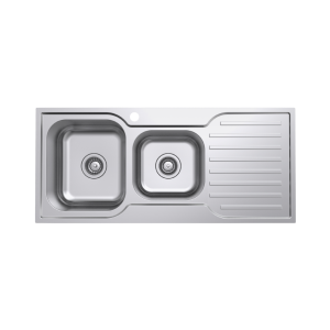 Classic Square 1080 1.75 Bowl and Drainer