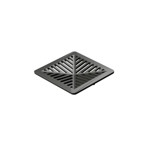 Flo-way & Rainwater Pit Black Polymer Grate