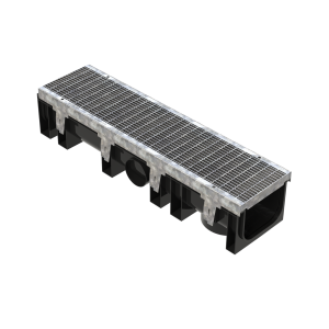 DuraDRAIN 200 Series Channel and Galvanised Class B Steel Grate