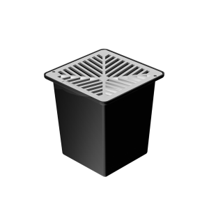 Rainwater Pit with Aluminium Grate