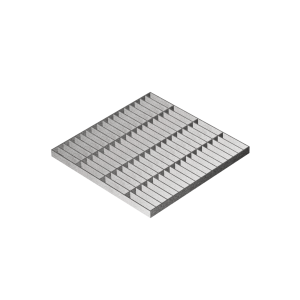 Series 300 Galvanised Steel Grate