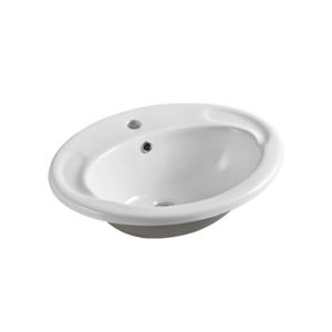 EI Trade 1TH Oval Drop In Basin